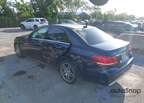 2015 Mercedes-Benz E 400 from USA, damaged, VIN WDDHF6FB9FB103157